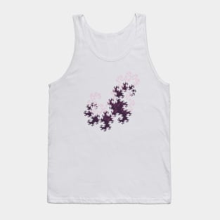 Pink and purple dragon curves Tank Top